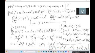 Discussion in Non Exact and First Order Linear DE