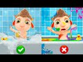 童謡とキッズソング🤩🛀😲 お風呂は遊ぶためのものではありません🤩🛀😲 バスルームで体を洗い、衛生状態を維持する必要があります