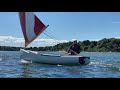 Areys pond 2021 14 racing catboat