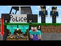 NOOB STOLE a GUN FROM the POLICE! in Minecraft Noob vs Pro