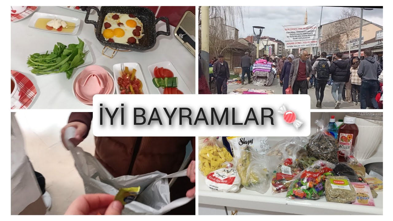 BAYRAMA HAZIRLIK 🌱 ALIŞVERİŞ 🌱 BAYRAM GEZİSİ 🌸
