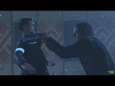 Detroit: Become Human - Hank Kills Connor to Protect Markus and the Android Rebellion