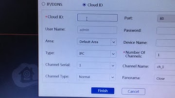 Manually add the camera system to "Eseecloud"