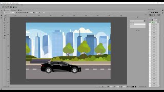 How to animate a car in  Tupi tube 2D desk l 2023 l Easy method screenshot 5