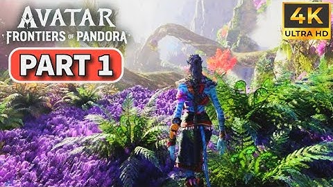 Avatar Frontiers of Pandora - 3rd-Person Gameplay Walkthrough Part 1 (4K60FPS)