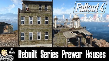 Fallout 4 Mod Showcase: Rebuilt Series Prewar Houses by rdunlap