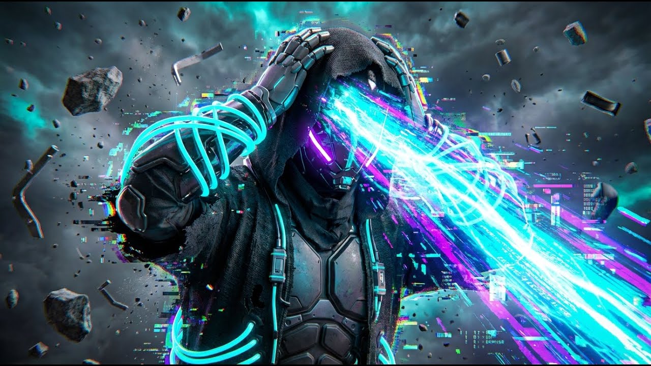 Neon Omen - Phantom Signal (Official Visualizer)