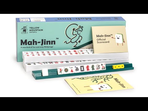 “Mah-Jinn”, a New Kind of Mahjong for Young Players - Complete Game Set