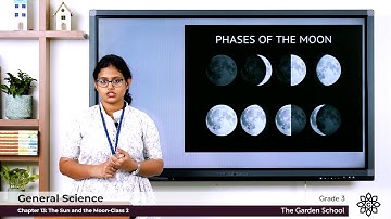 Grade 3 General Science Chapter 13 Class 2 The Moon and Phases of the moon and Exercise