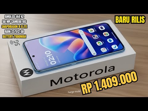 BARU SAJA LAUNCHING‼️7000mAh, RAM 12/512 GB | HP MOTOROLA TERBARU 2025