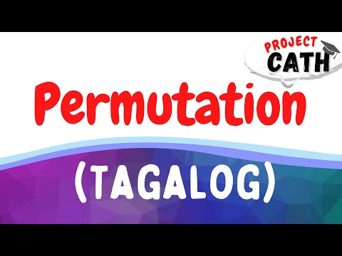 Permutation | Tagalog Tutorial Video