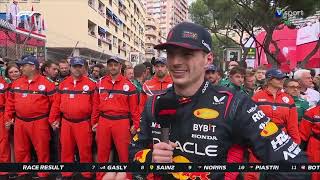 Max Verstappen's Epic Post-Race Interview | Monaco GP 2023 Analysis & Reactions!