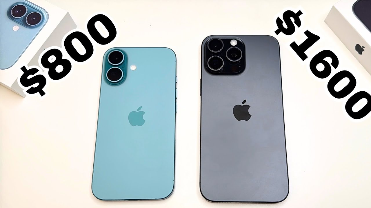 iPhone 16 vs iPhone 16 Pro Max SPEED TEST and Benchmarks - YouTube