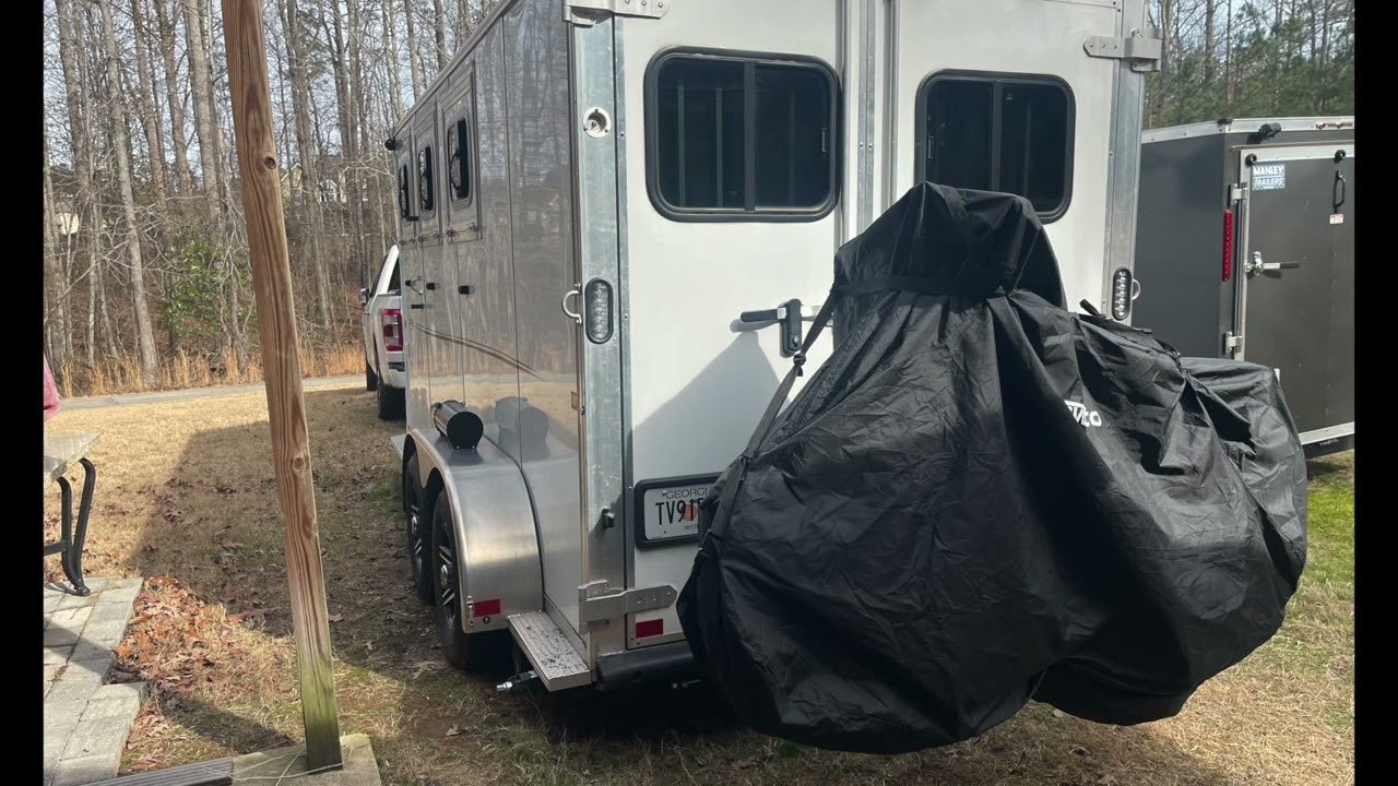Problem With Installing Heavy Bike Rack to Converted Horse Trailer to RV