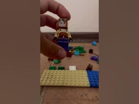 Распаковка мини Лего набора с коровой и фигурками!!!😑 - YouTube