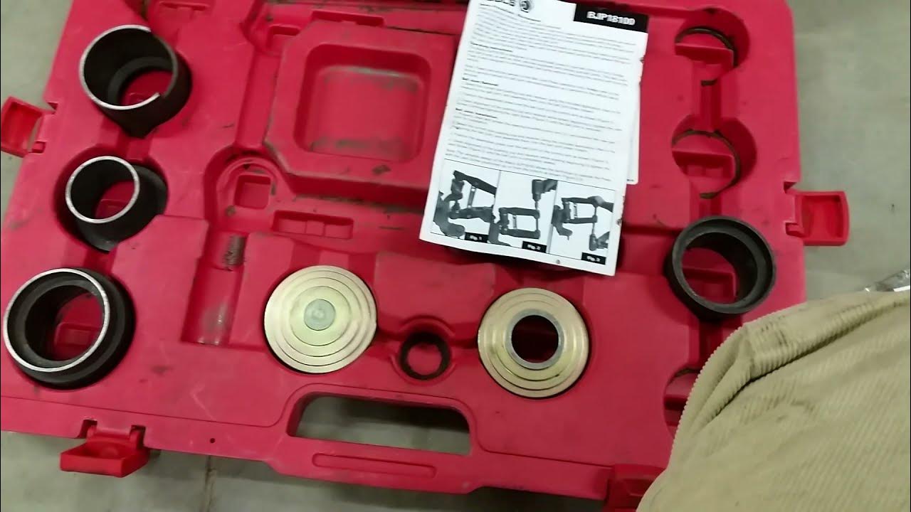 MATCO Ball joint press removing Super Duty ball joints The best ball joint press? YouTube