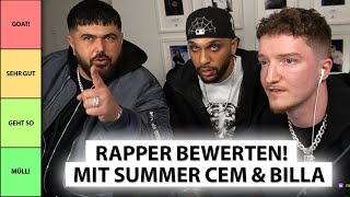 Justin, Summer Cem \& Billa Joe bewerten Rapper!