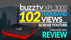 BEST IPTV BOX 2018 - Buzztv XPL3000 - OS 7.1 Nougat - Uboxing And Review