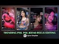 Pal Pal Jeena Muhal Lyrics Video Editing | Pal Pal Reels Editing Capcut Template