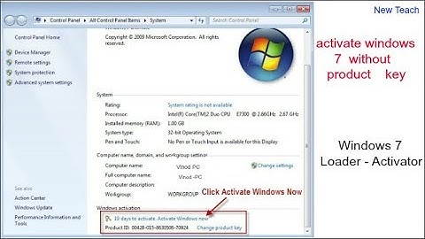 How to activate windows 7 without product key | All Versions | Free | Using Windows Loader