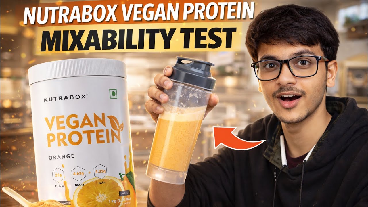Nutrabox vegan protein mixability test