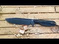 Lengren Robocop Sleipner short test #knifetest #knifestuffwedo #knifereview #fixedblade #toolsteel