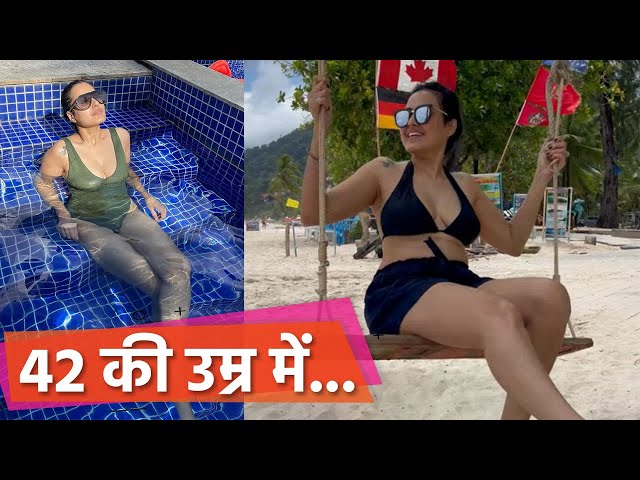 manuskript tiltrækkende Mekanisk Kamya Punjabi 42 Age Black Bikini Look Viral, Hot Look में उड़ाए होश |  Boldsky *Entertainment - YouTube