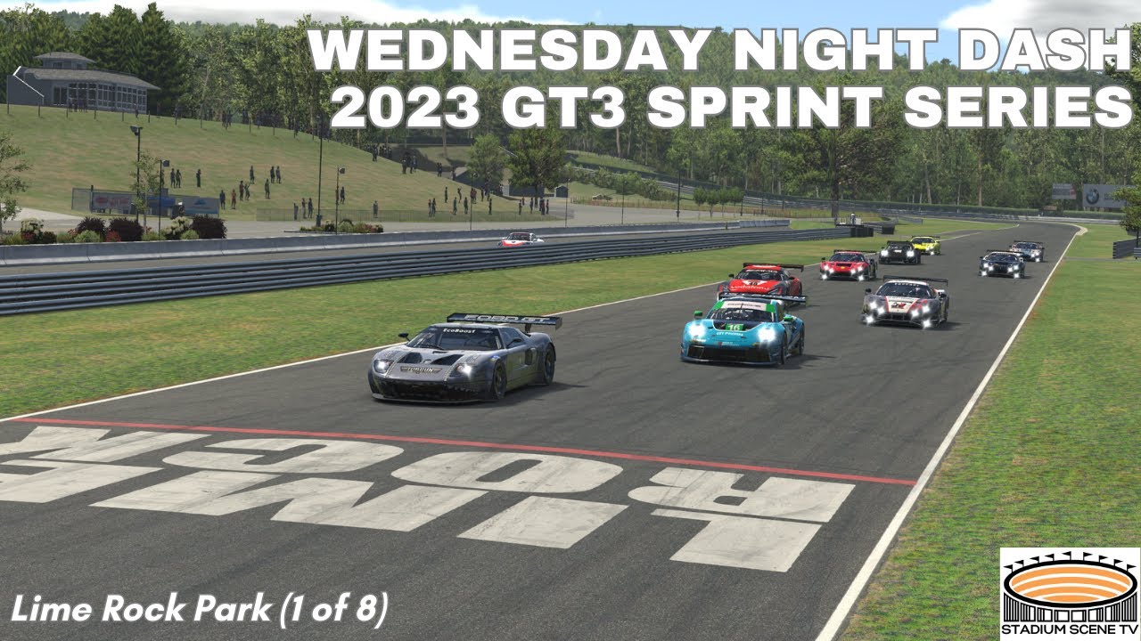 Wednesday Night Dash iRacing League - GT3 at Lime Rock Park