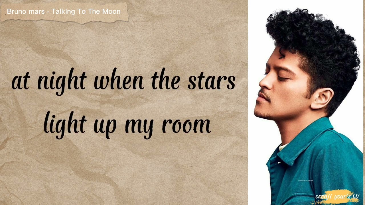 Bruno Mars - Talking To The Moon (Lyrics) - YouTube