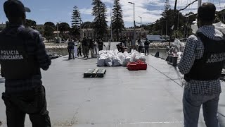 Portugal incauta cerca de una tonelada de cocaína a bordo de un velero en el Atlántico