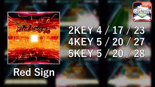 [O2Jam U] Red Sign [All Difficulties]