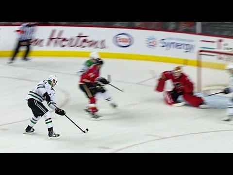 Benn makes it look easy to score on Flames