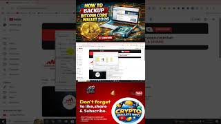 Backup Your Bitcoin Wallet FAST ⚡ Bitcoin Core Wallet #bitcoinwallet