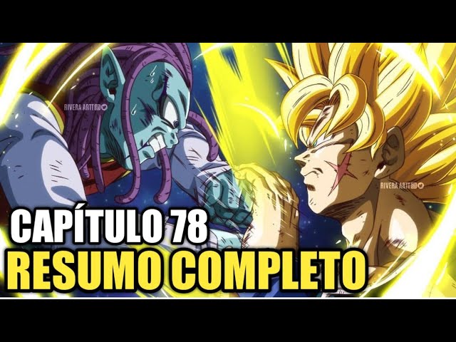 DRAGON BALL SUPER 78 - RESUMO COMPLETO 