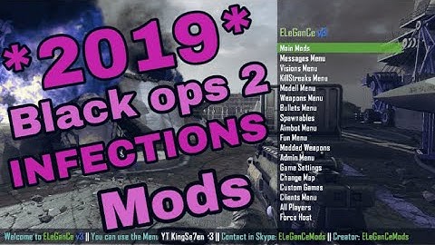 *NEW* black ops 2 HOW TO GET MOD MENU *INFECTIONS* UPDATED NO USB or jailbroke computer  PS3//XBOX1
