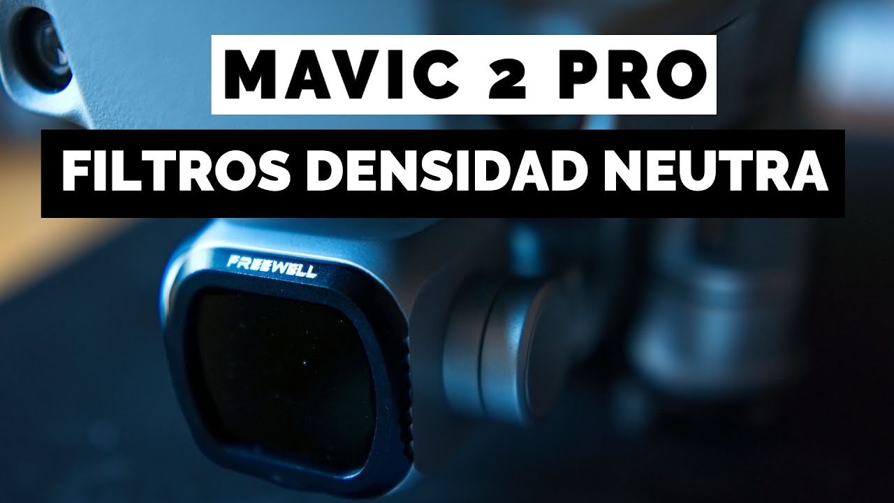 DJI MAVIC 2 PRO - FILTROS DENSIDAD NEUTRA (ND/PL)|FREEWELL ALL DAY 8 PACK