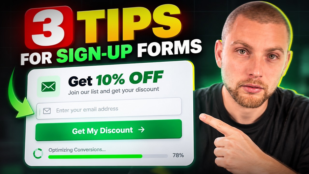 3 Sign-Up Form Tweaks That Boost Conversion Fast