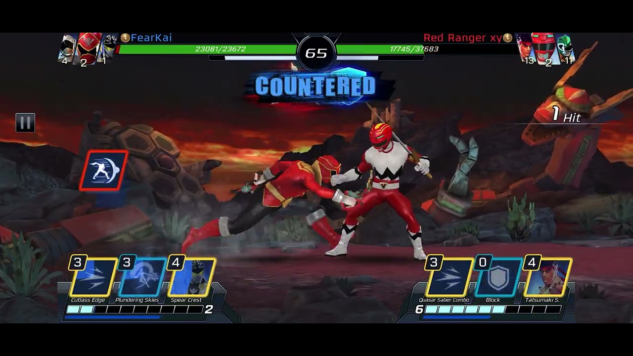 Troy Burrows (Red super Megaforce Ranger) 🆚 Leo Corbett (Red Lost Galaxy Ranger)