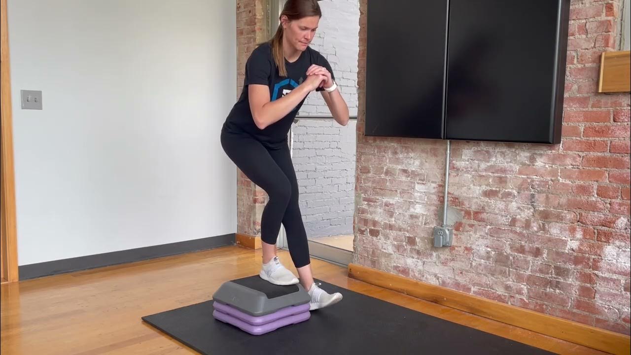 Lateral Heel Tap (step downs) YouTube