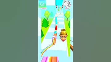 Nail Stack Run 7 Level - Best Gameplay Walkthrough Android, iOS Games #shortvideos