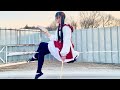 【岡澤恋】5センチのラインの上で『まにまに』踊ってみた!【オリジナル振り付け】