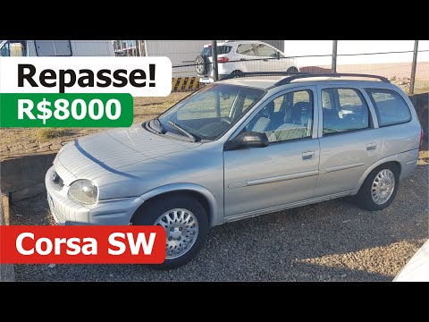 Vídeo do Corsa Wagon Super 1.6 2001