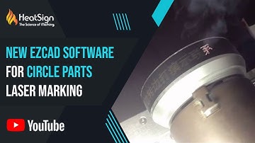 New EZCAD software circle laser marking function from JCZ