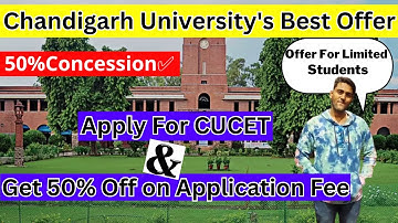 Chandigarh University | CUCET 2023 Application Form - Chandigarh University Admission 2023