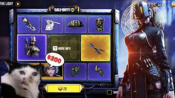 Most Awaited Draw in CODM Global - Buying Full Draw BRINGER OF THE LIGHT - TangDao BAIYUEKUI Knife