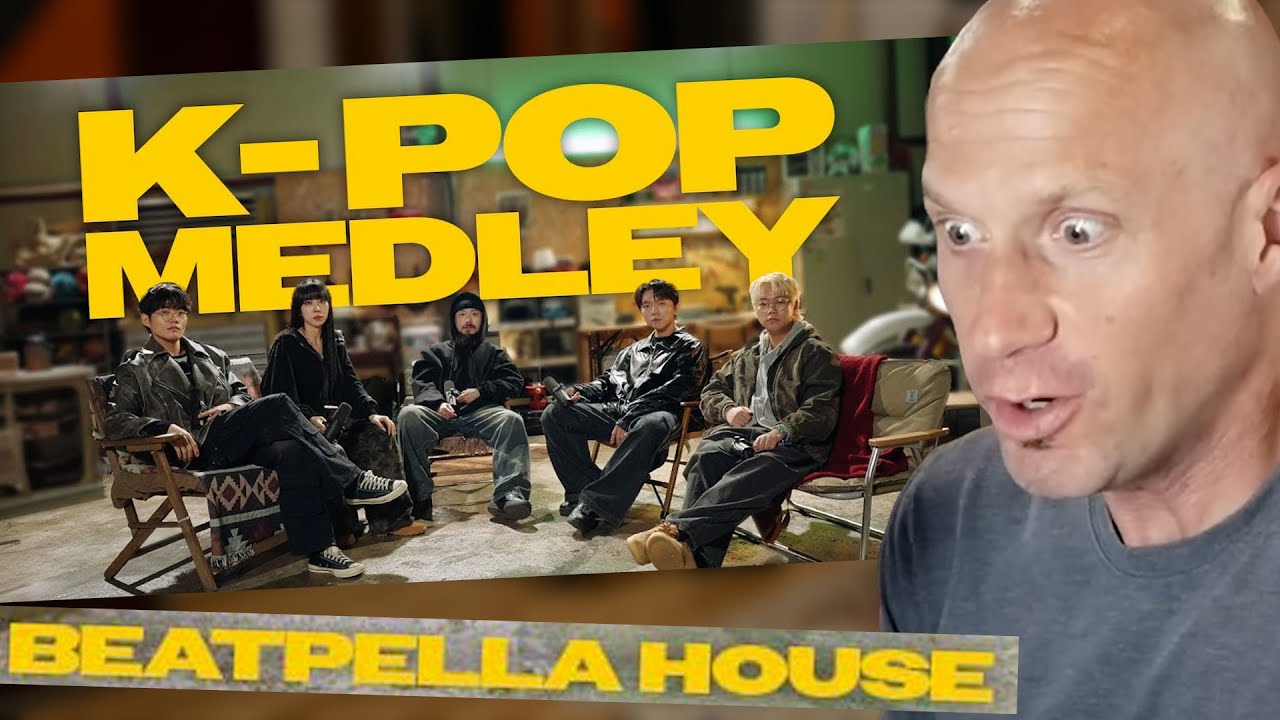 Первая реакция и вокальный анализ BEATPELLA HOUSE - K-POP MEDLEY (BEATBOX)