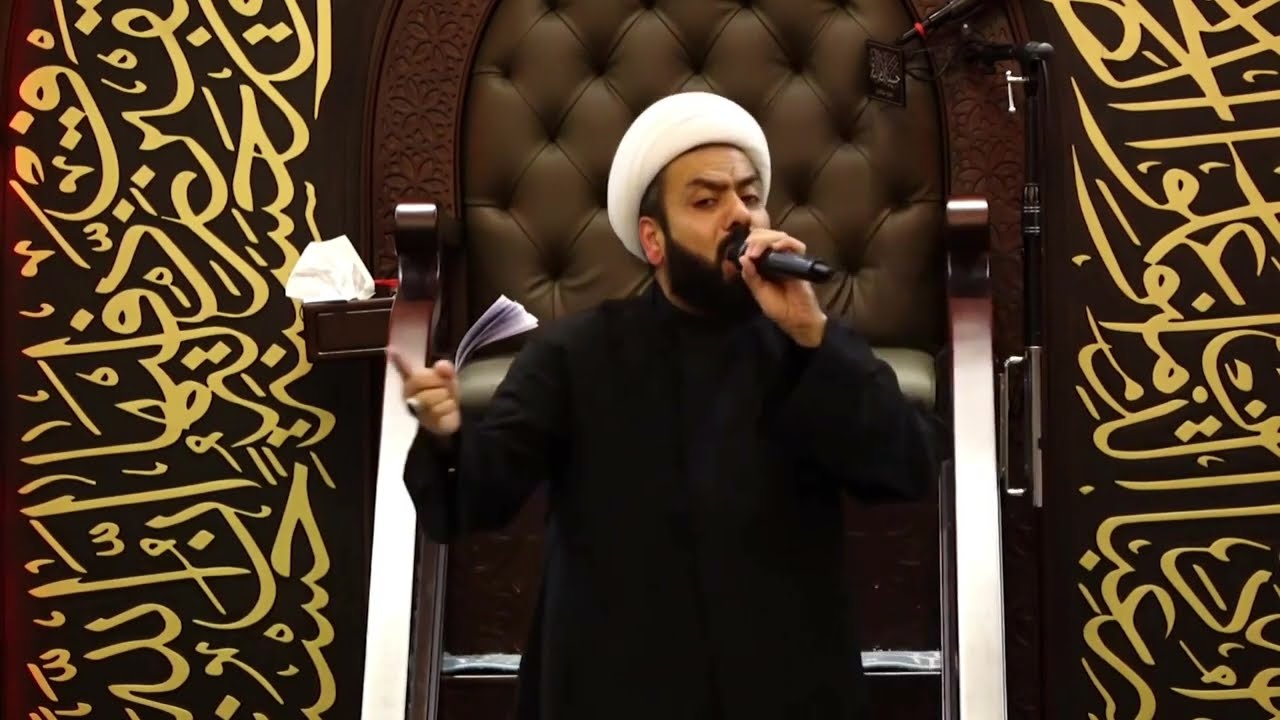 قبر الشهيد إبن أمي لا حت لنا انواره - الشيخ جاسم الدمستاني