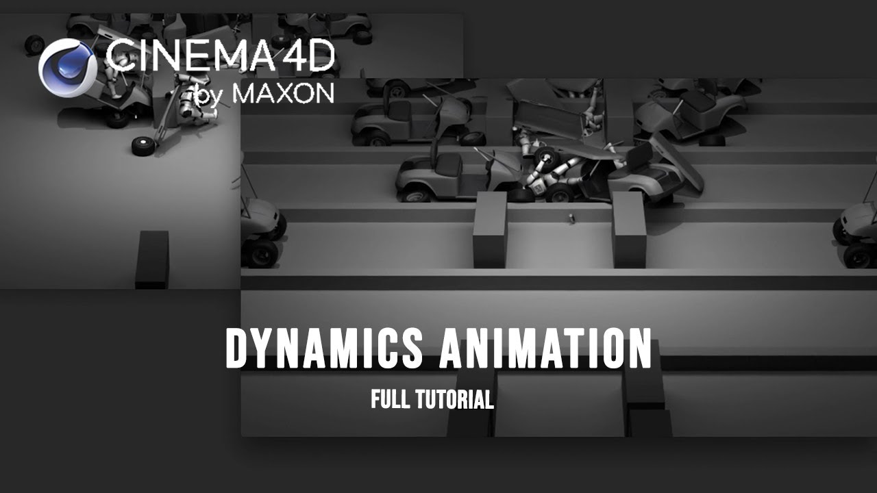 Dynamics Animation Example Dynamics Animation in Cinema 4D By Motion Design School - YouTube