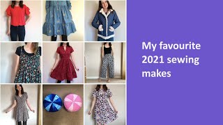 My favourite 2021 sewing makes