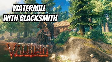 How to Build A Watermill - Valheim - Build Series EP3
